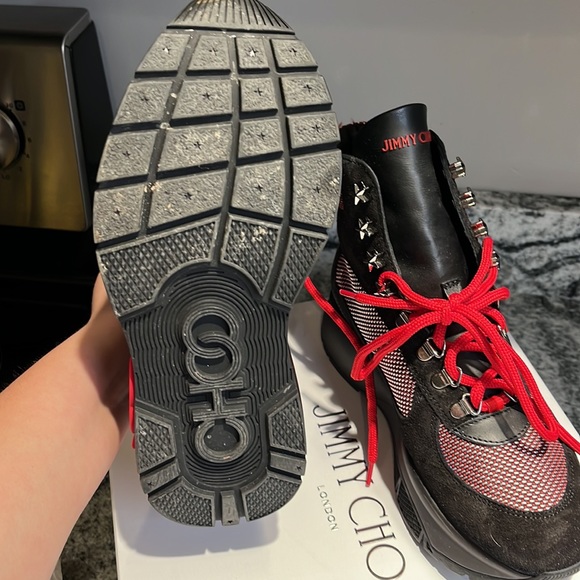 Jimmy Choo Crosta suede calf technical size 36 - Picture 5 of 7